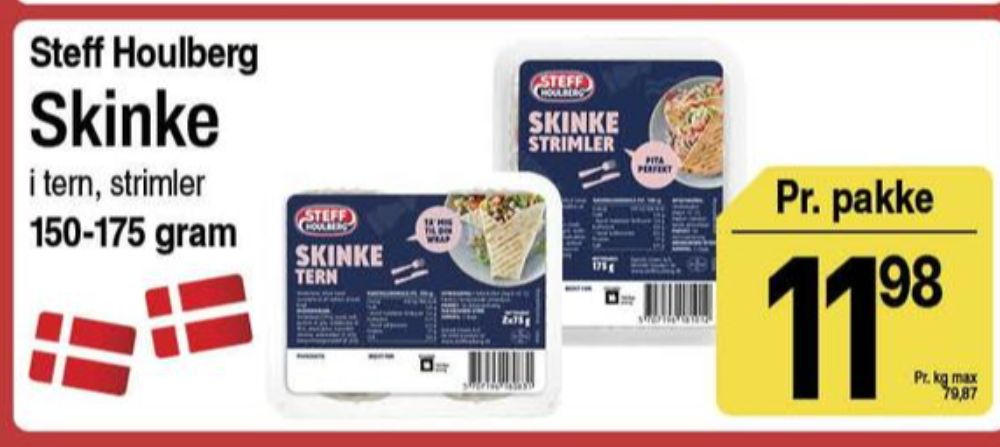 Steff Houlberg, Skinkestrimler