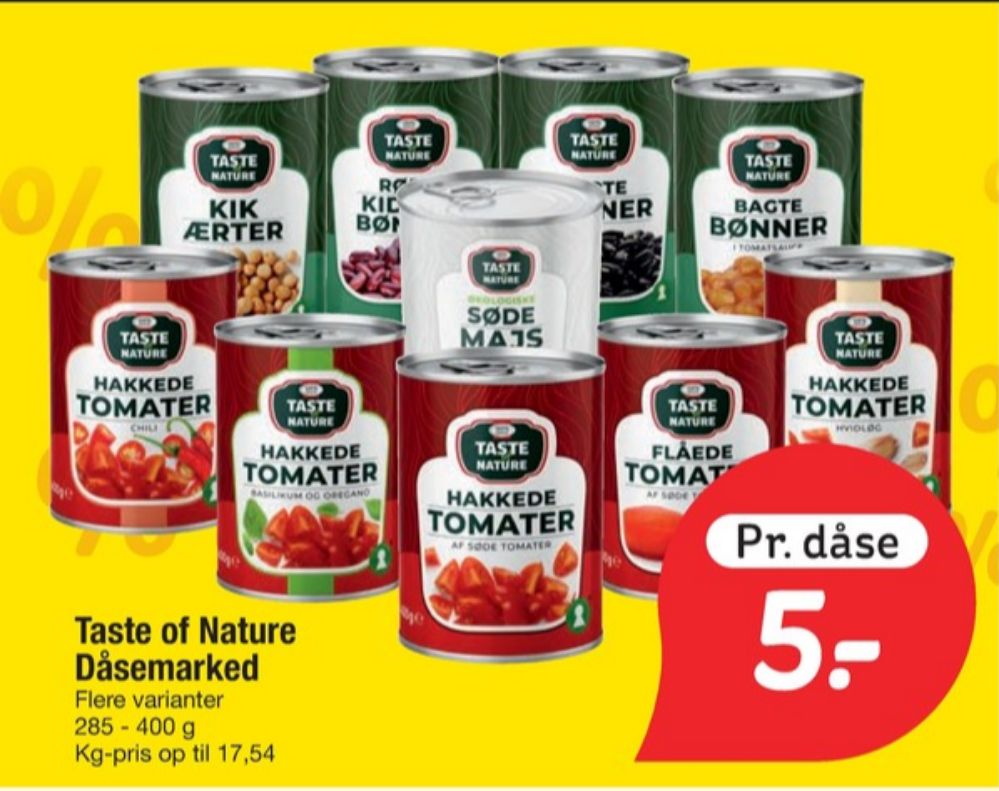 Taste of Nature, Kikærter