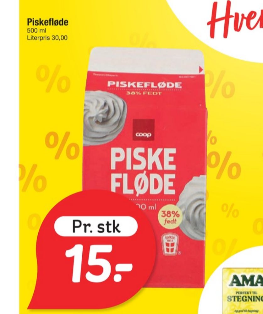 Coop, Piskefløde 36%