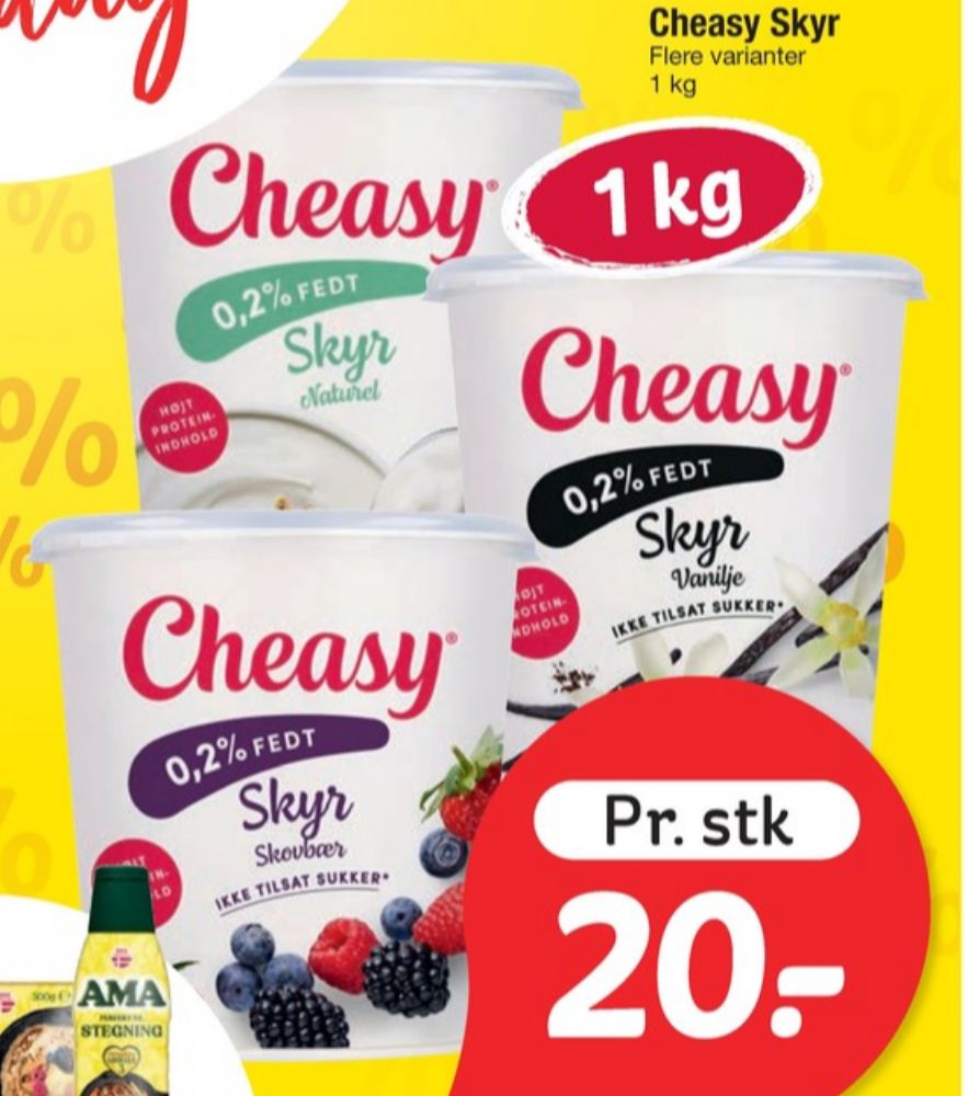 Cheasy, Vanilje Skyr 