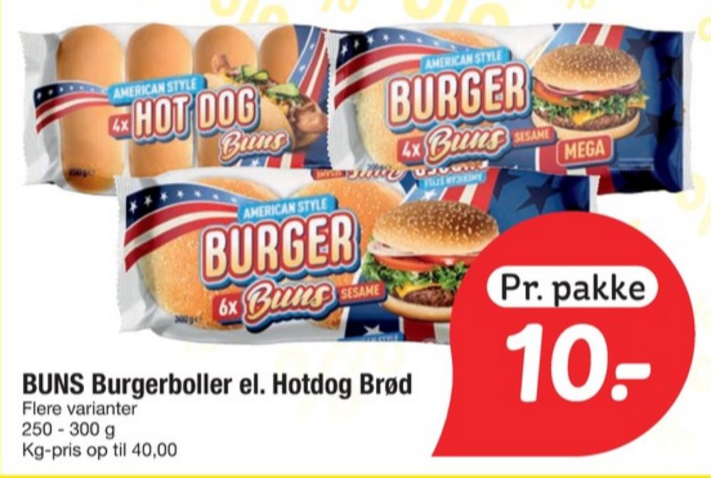 American Style, Burger Bun Sesam