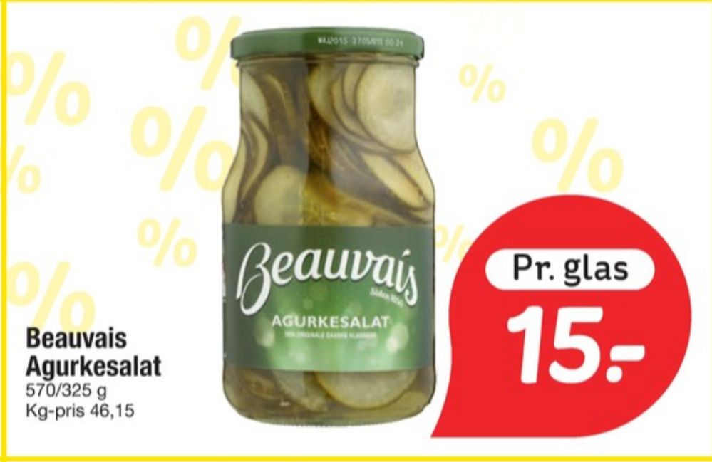 Beauvais, Agurkesalat