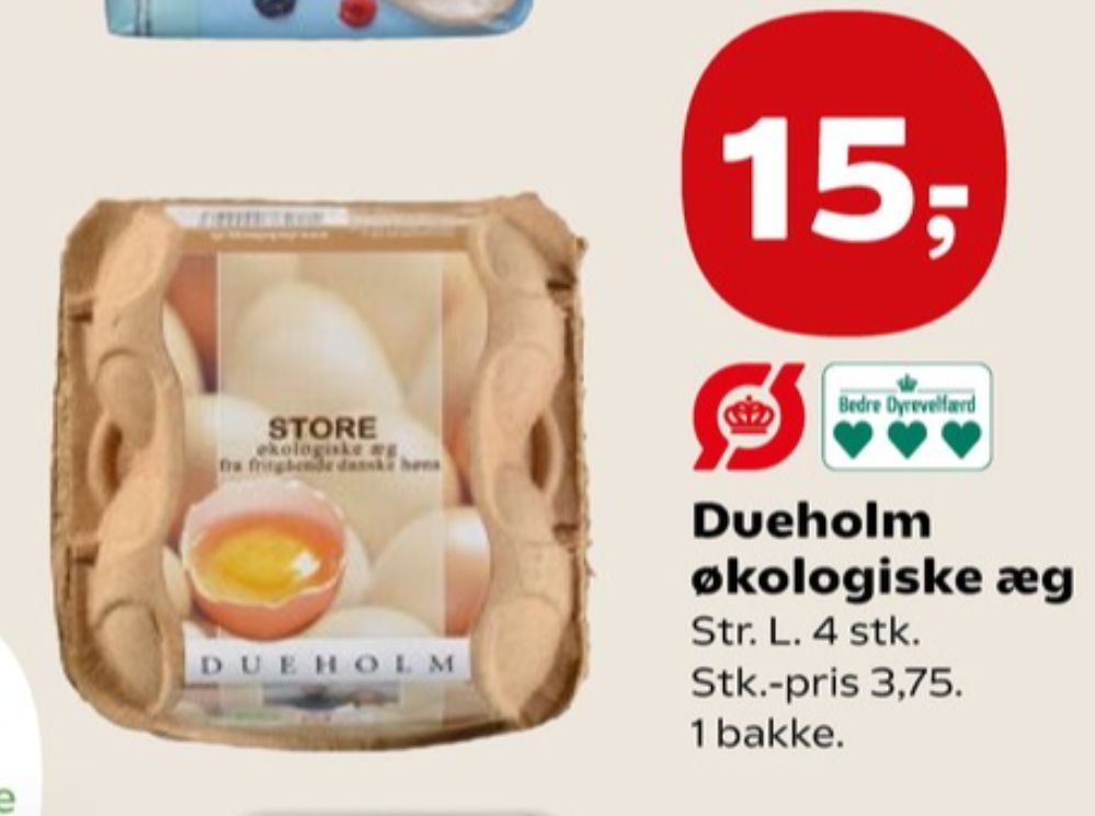 Dueholm, Økologiske æg L