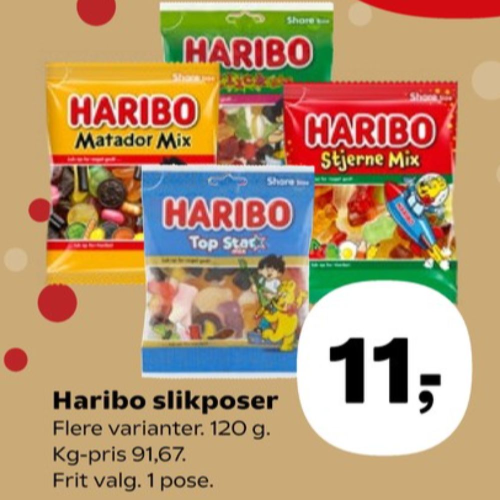 Haribo Click Mix, Slikposer