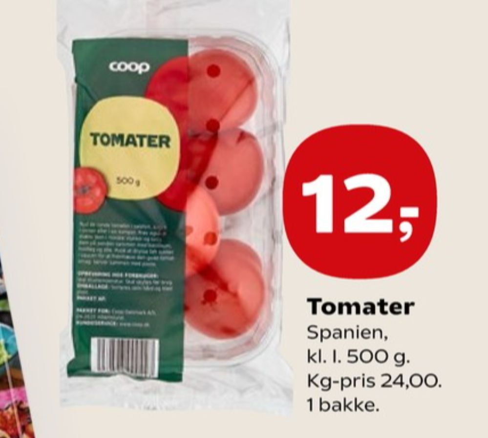 Coop, Tomater