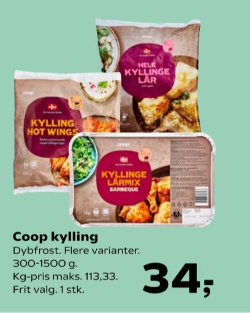 Coop, Kyllingelårmix