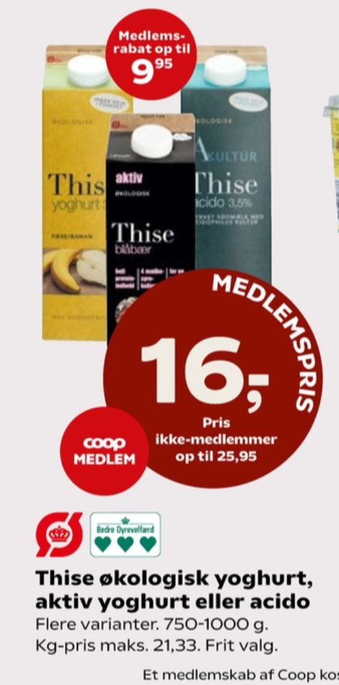 Thise, Pære & Banan Yoghurt 