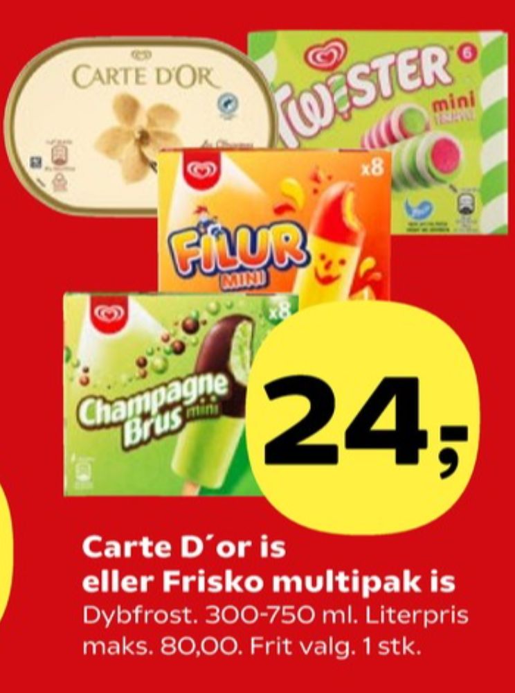 Carte d'Or Les Classiques, Vanilla Is