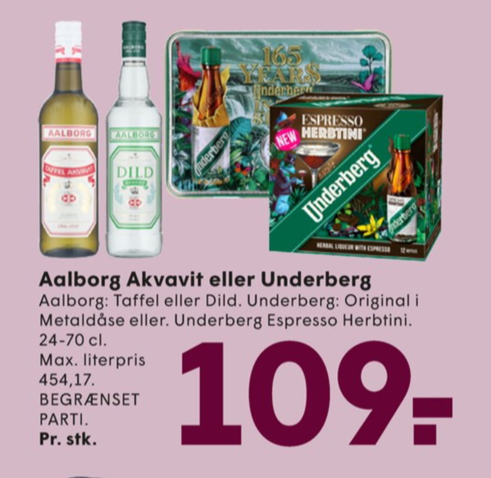AAlborg Taffel Akvavit, Akvavit