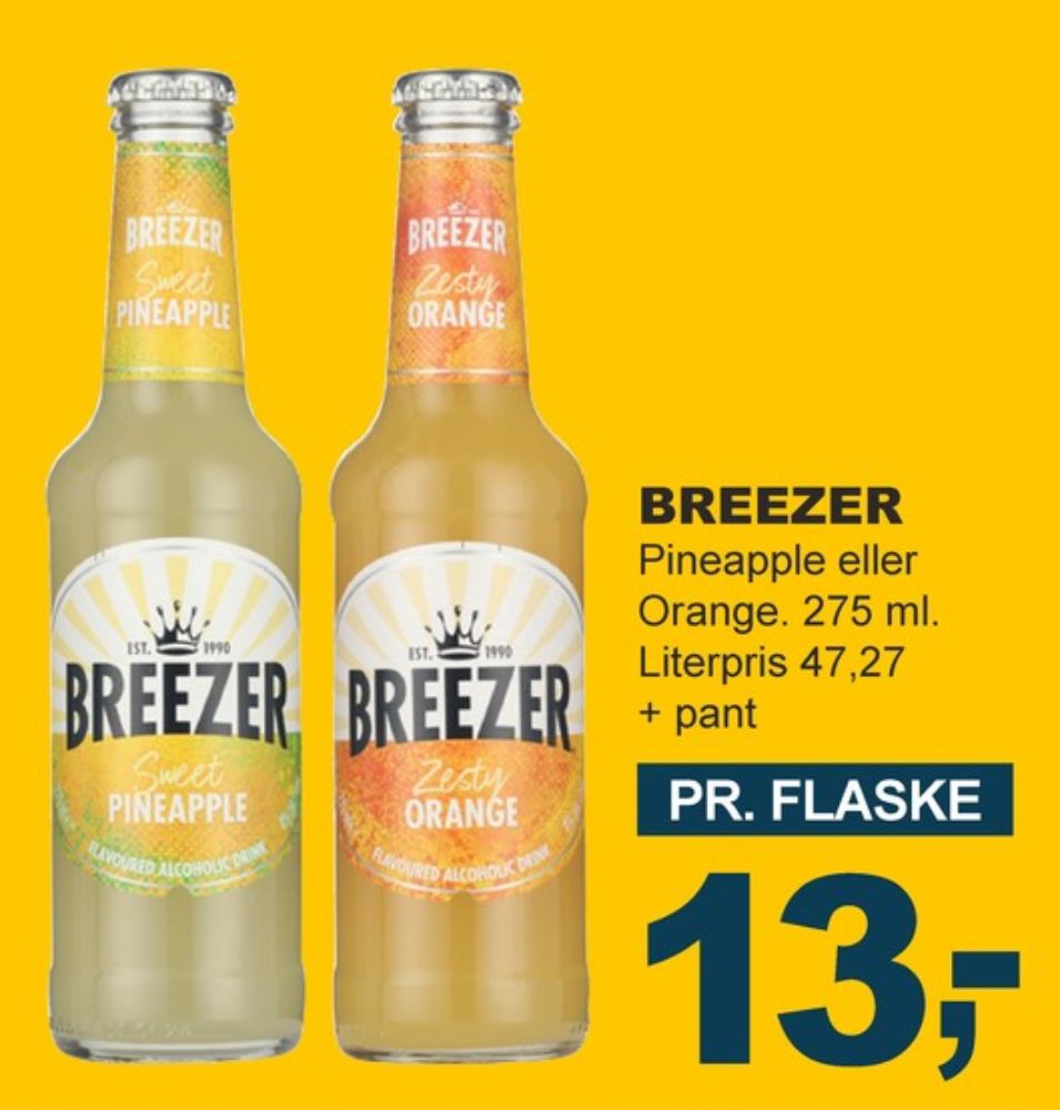 Bacardi Breezer, Zesty Orange RTD