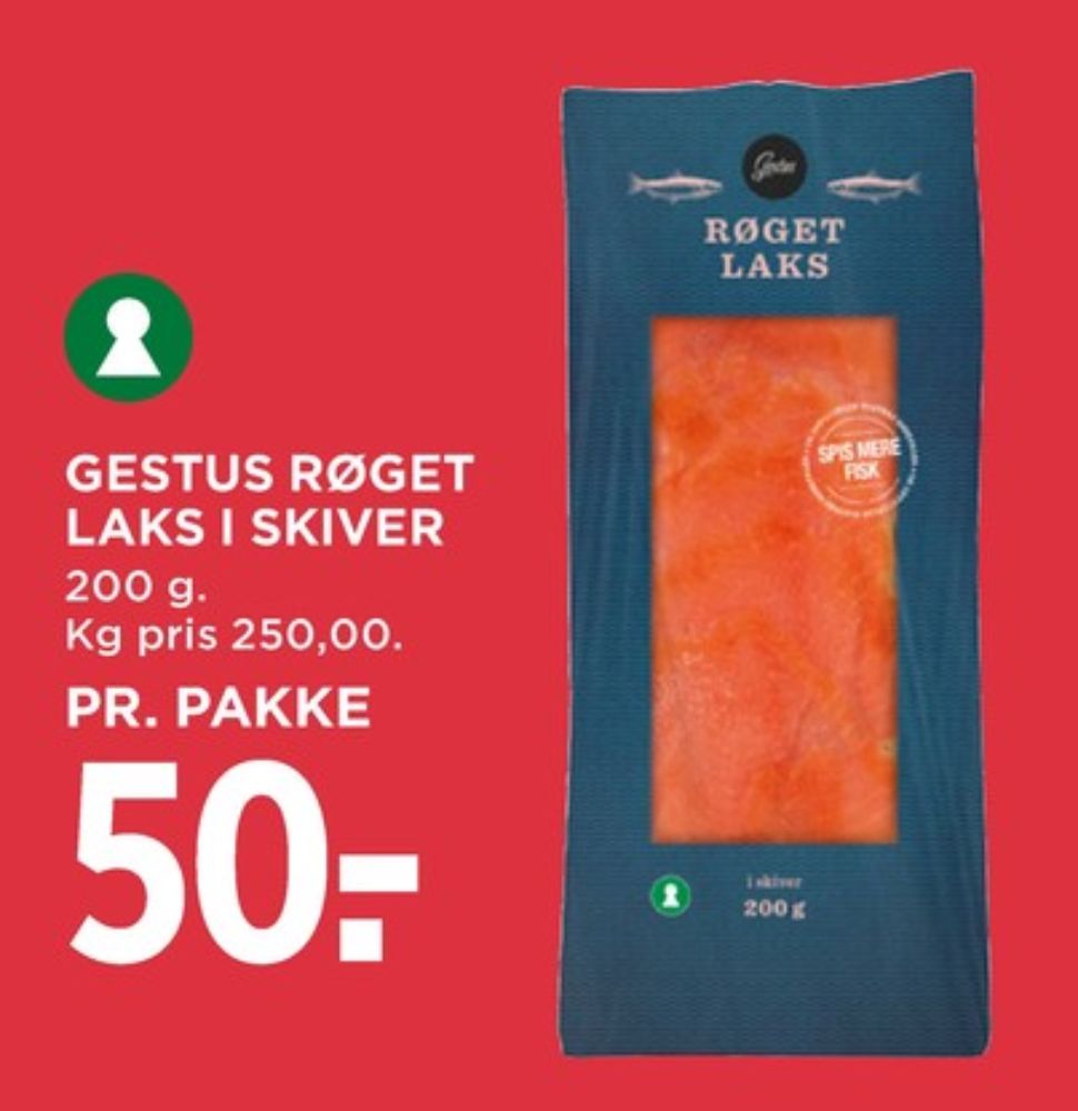 Gestus, Laks i skiver