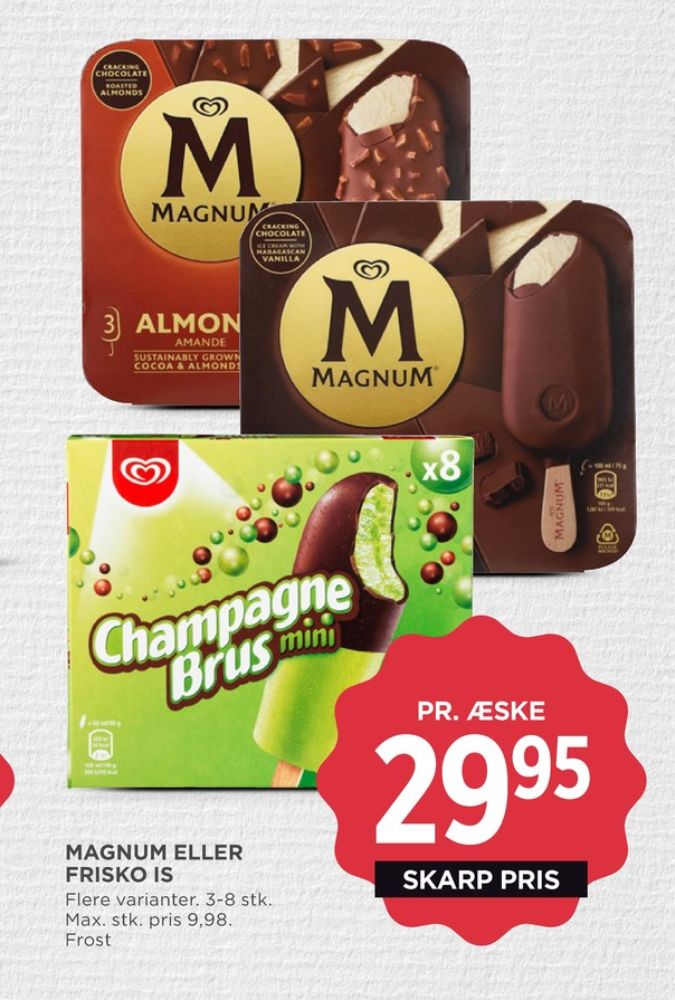 Frisko, Champagnebrus Mini