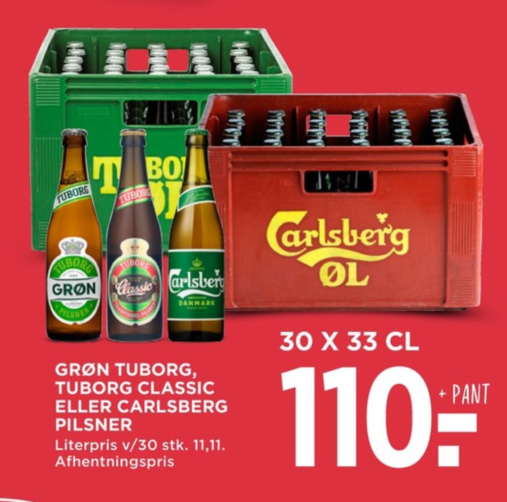 Carlsberg Pilsner, Øl