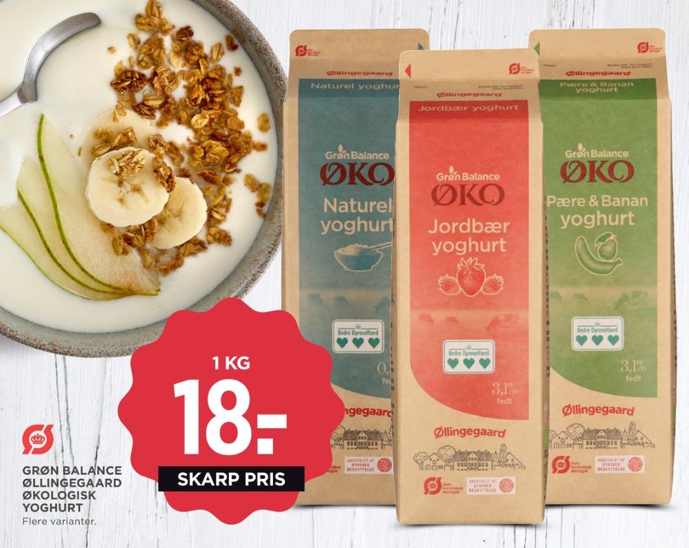 Øllingegaard, Jordbær Yoghurt 