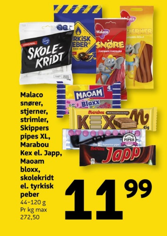 Fazer Tyrkisk Peber, Bolsjer