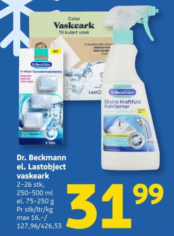 LastObject , Vaskeark