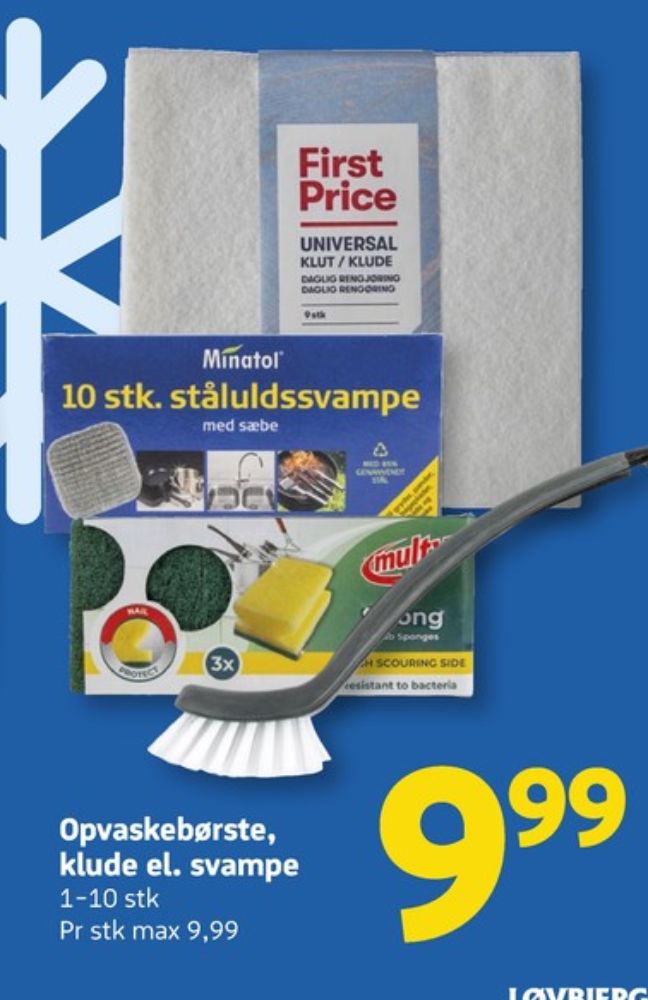 Minatol, Rengøringssvampe