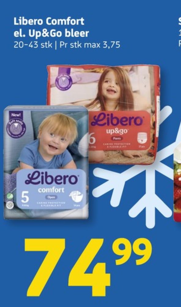 Libero Comfort, Bleer str 3 5-8 kg