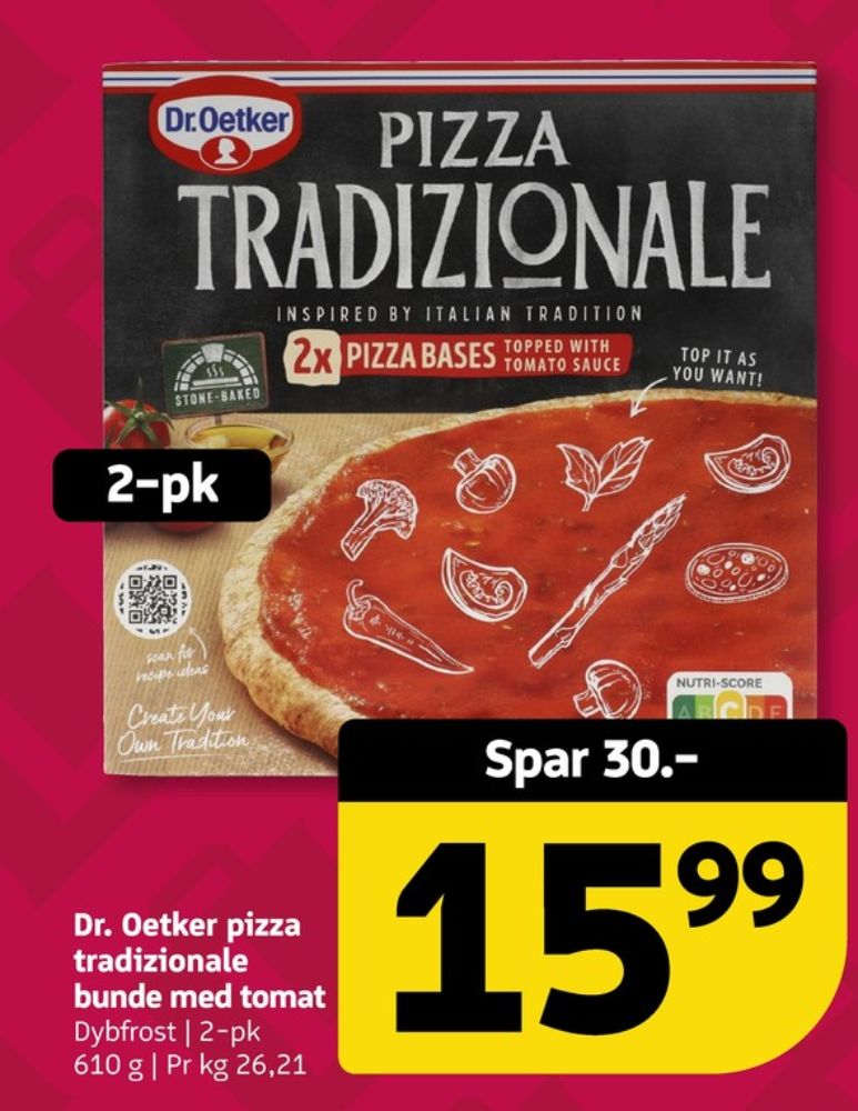 Dr Oetker, Pizzabunde