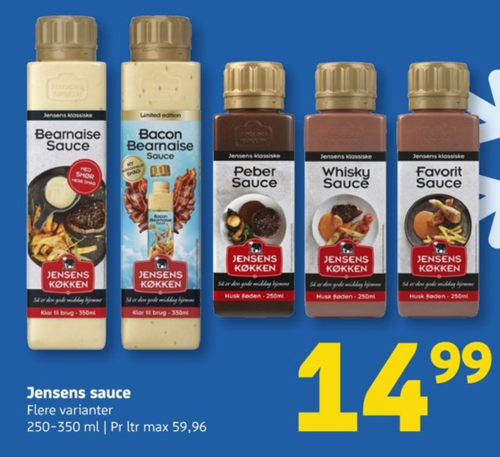 Jensens Køkken, Bacon Bearnaisesauce