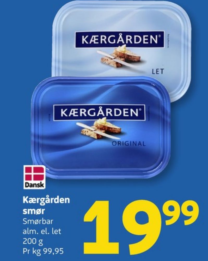 Kærgården, Smørbar