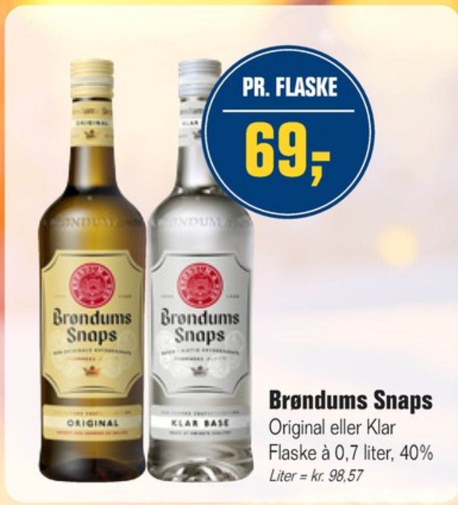Brøndums  Original, Snaps