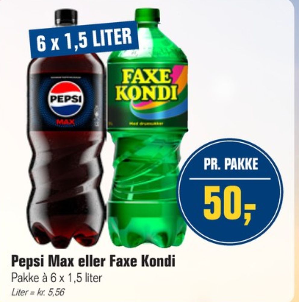 Pepsi Max, Cola 6 pk.