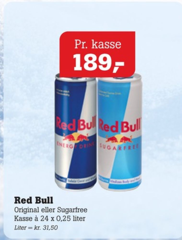 Red Bull Energy, Energidrik 24 pk.