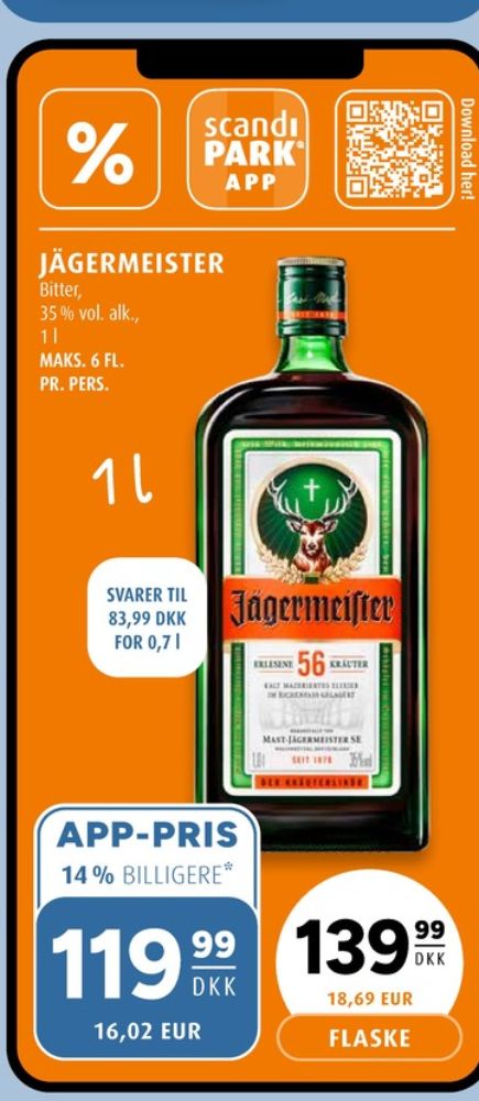 Jägermeister, Bitter