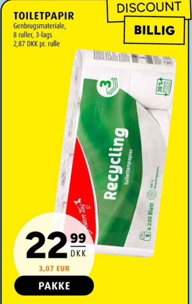 Jeden Tag, Toiletpapir