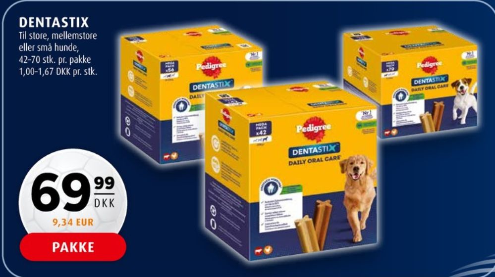 Pedigree Dentastix, Hundesnacks