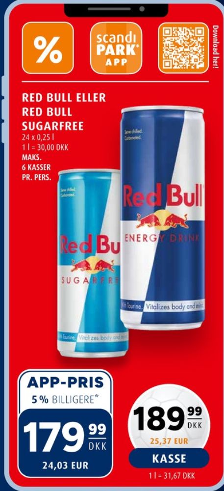 Red Bull Energy, Energidrik 24 pk.