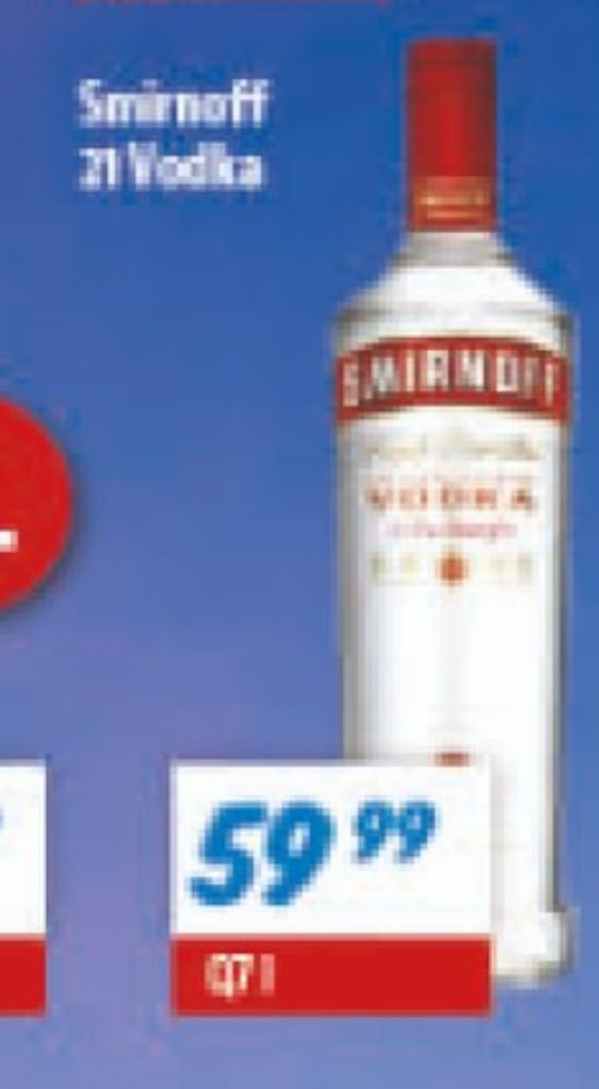 Smirnoff, Vodka