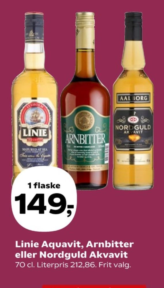 Linie Aquavit, Akvavit