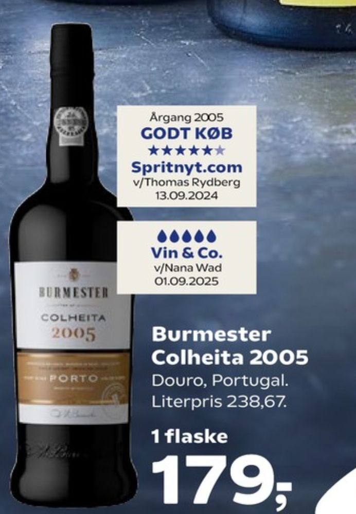 Burmester  Colheita 2005, Portvin