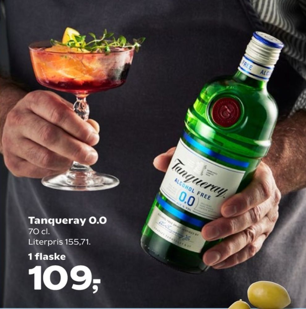 Tanqueray Alcohol Free 0,0, Gin