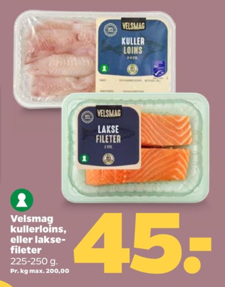 Velsmag, Laksefilet