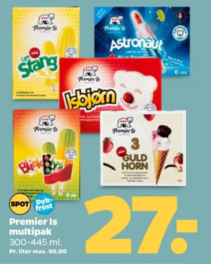 Premier, Astronaut Blue Raspberry ispinde