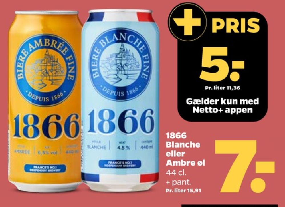 1866 Biere Blanche Fine, Specialøl