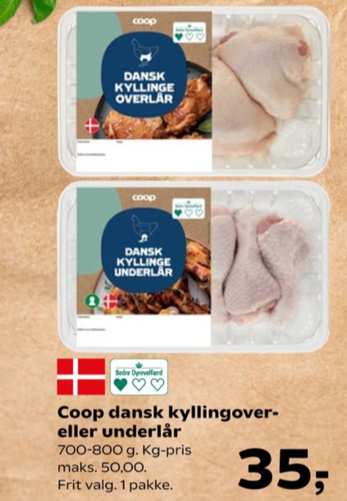 Coop, Kyllingeoverlår
