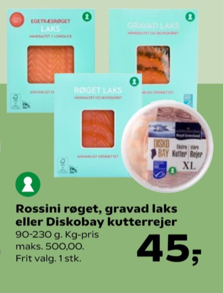 Royal Greenland, Rejer