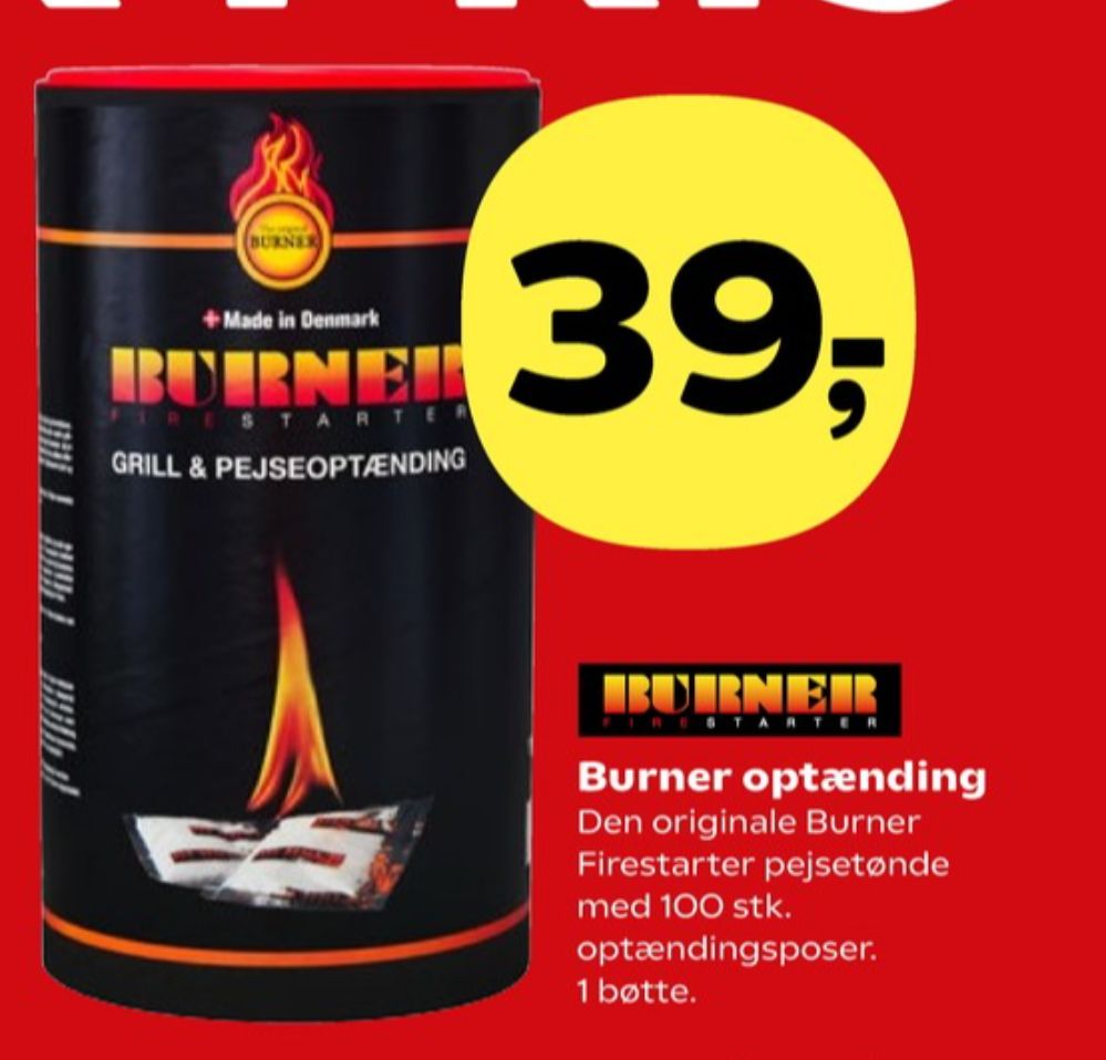 Burner, Tændposer