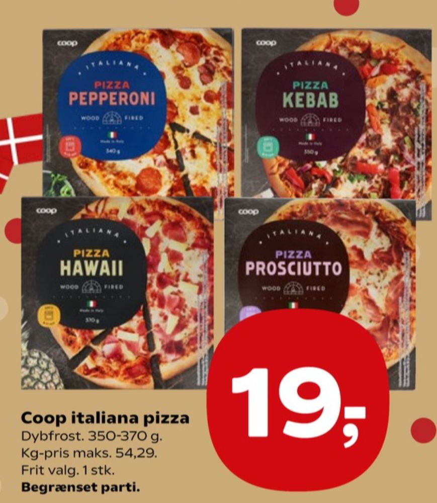 Coop, Pizza Hawaii