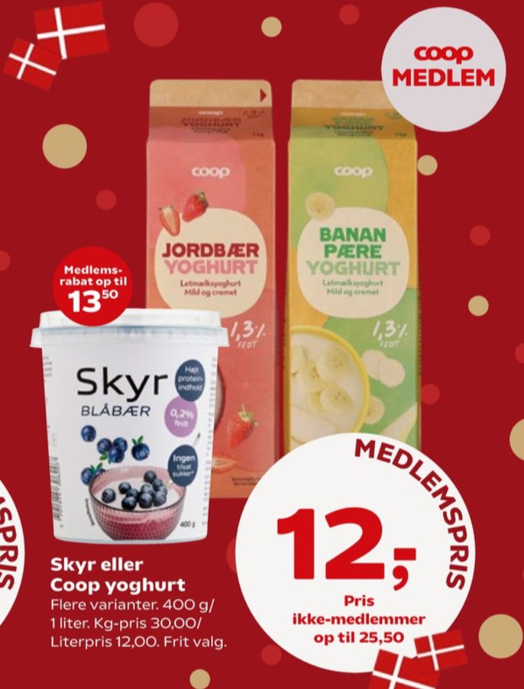 Dybbækdal, Pære & Banan Skyr 