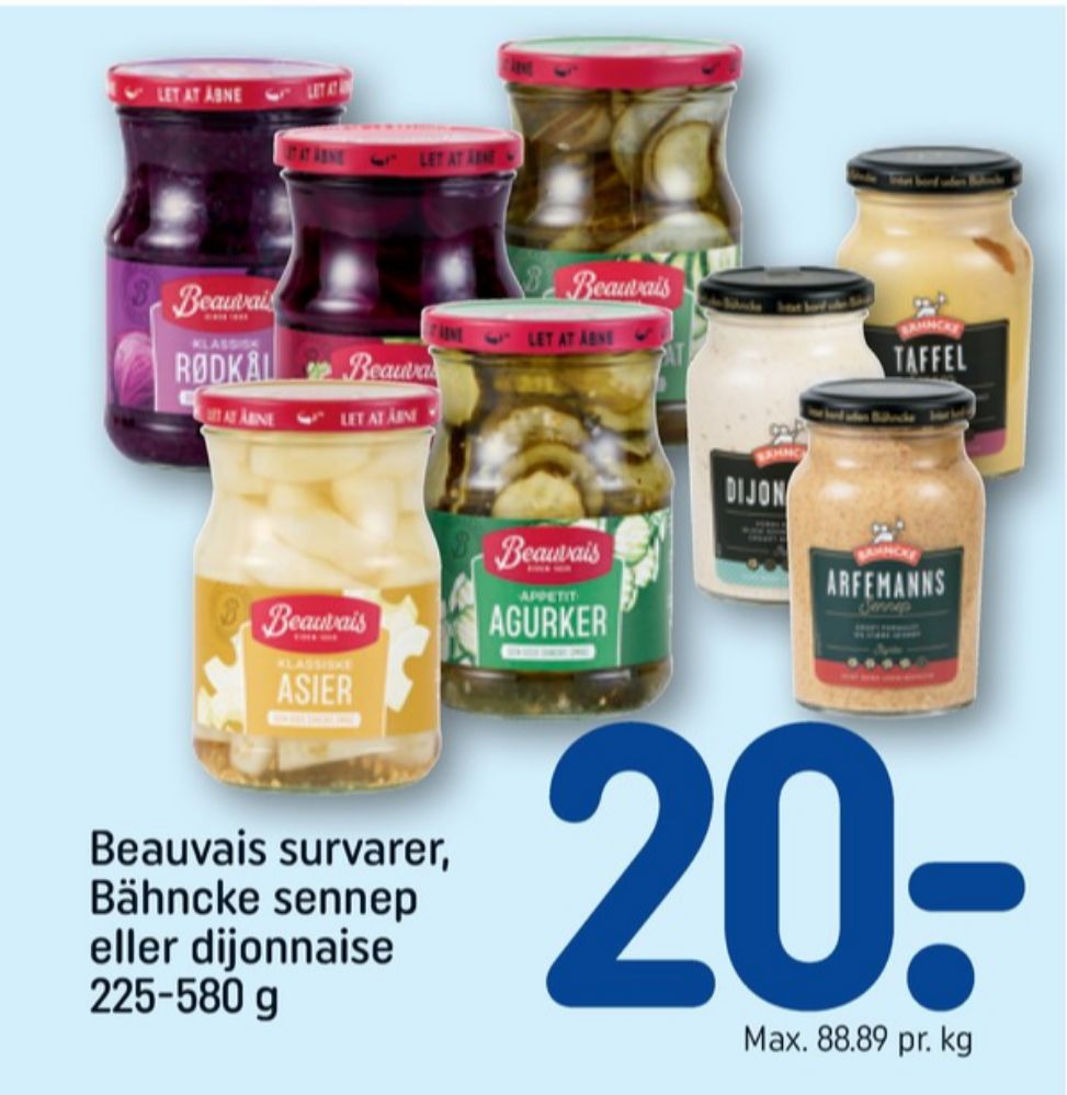 Beauvais, Appetitagurker