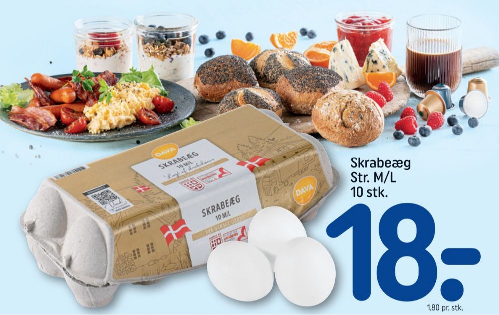 DAVA Foods, Skrabeæg M/L