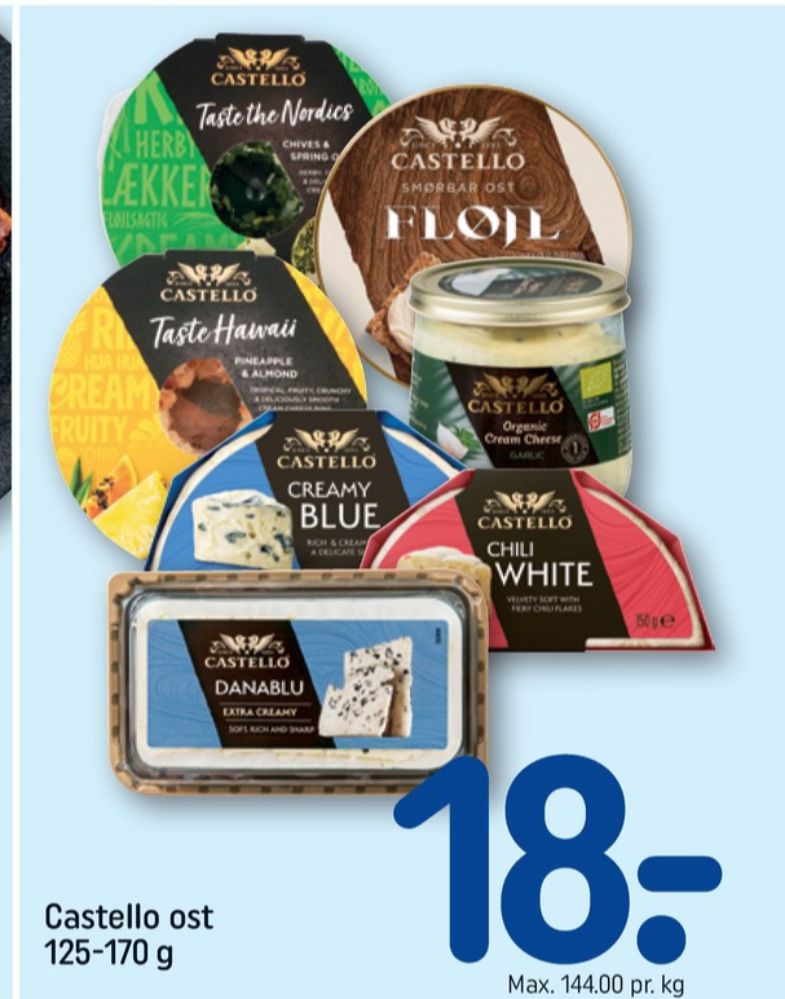 Castello Fløjl, Smøreost