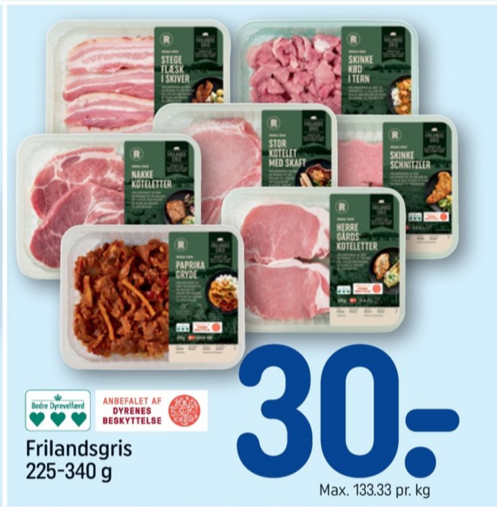 Rema 1000, Flæsk i skiver