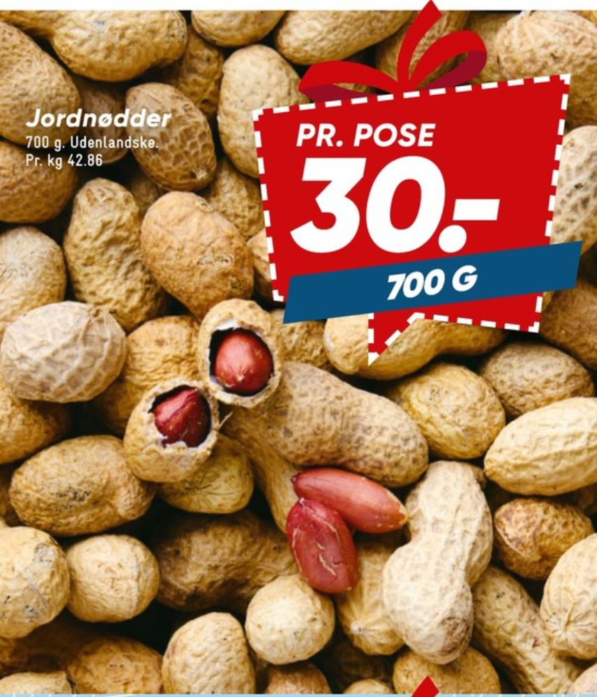 Pittjes, Jordnødder