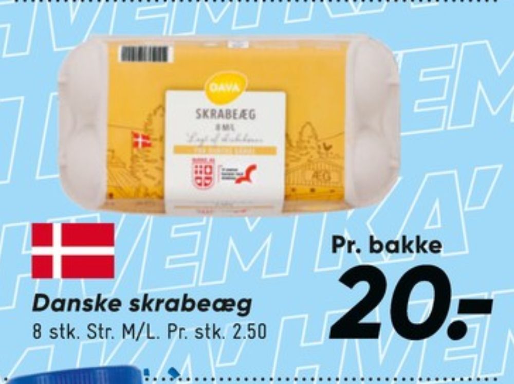 DAVA Foods, Skrabeæg M/L